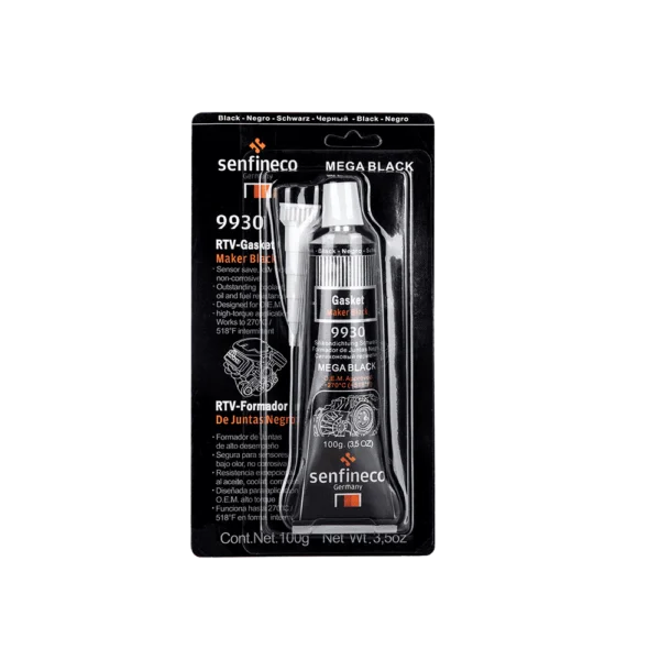 Senfineco RTV-Gasket Maker Black 100g – Φλαντζόκολλα μαύρη