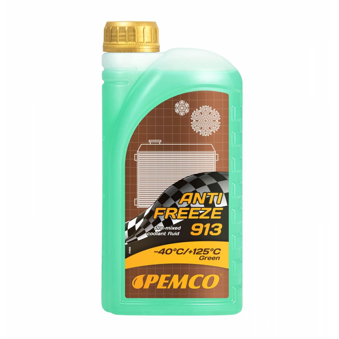 PEMCO Antifreeze 913 (-40°C) ΠΡΑΣΙΝΟ 1L